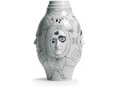 Conversation Vase II. By Jaime Hayon