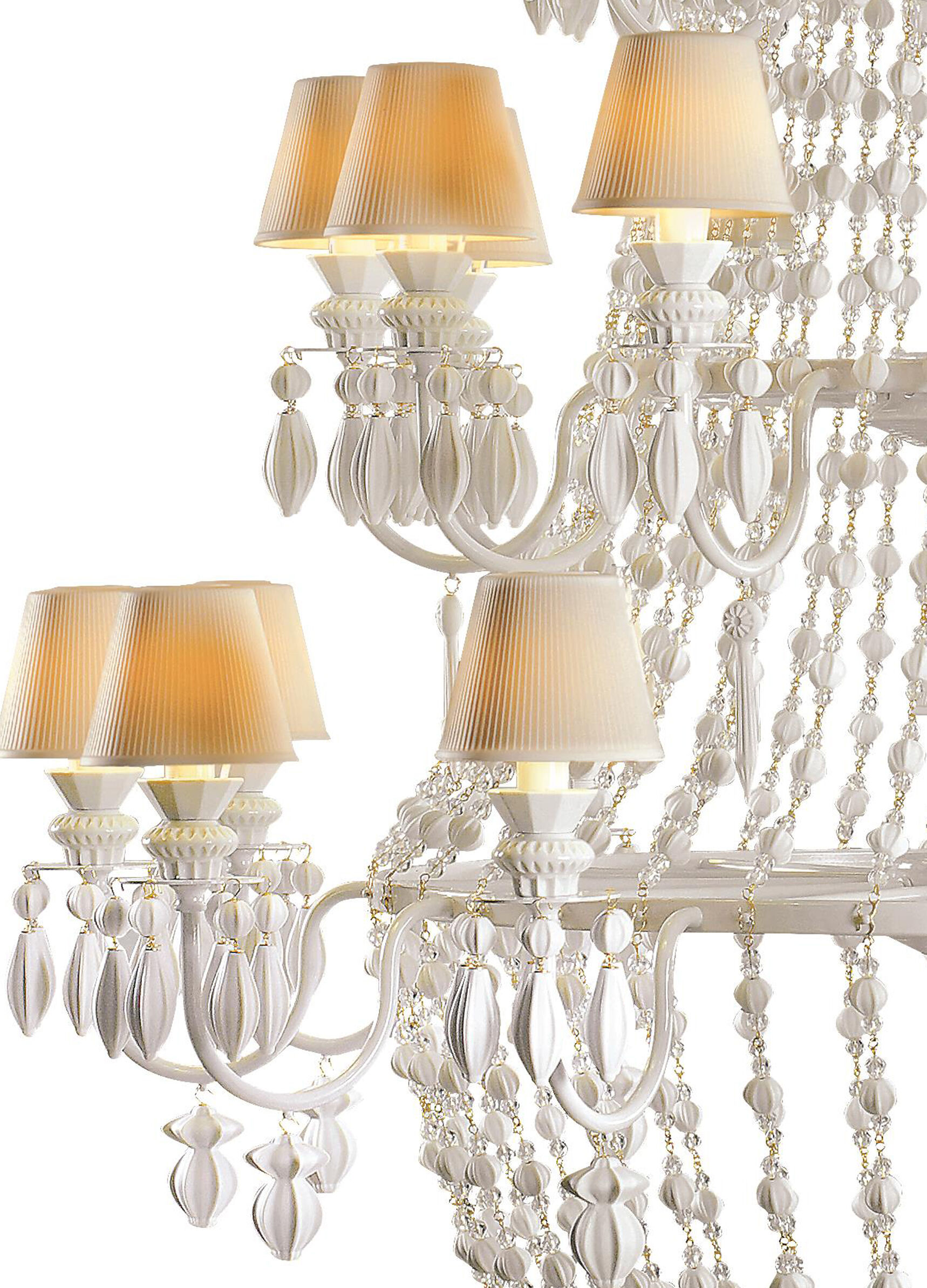 Winter Palace 30 Lights Chandelier. White (CE/UK) 6 Winter Palace 30 Lights Chandelier. White (CE/UK) 6