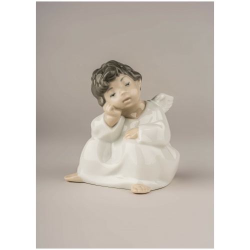 Angel Thinking Figurine 9