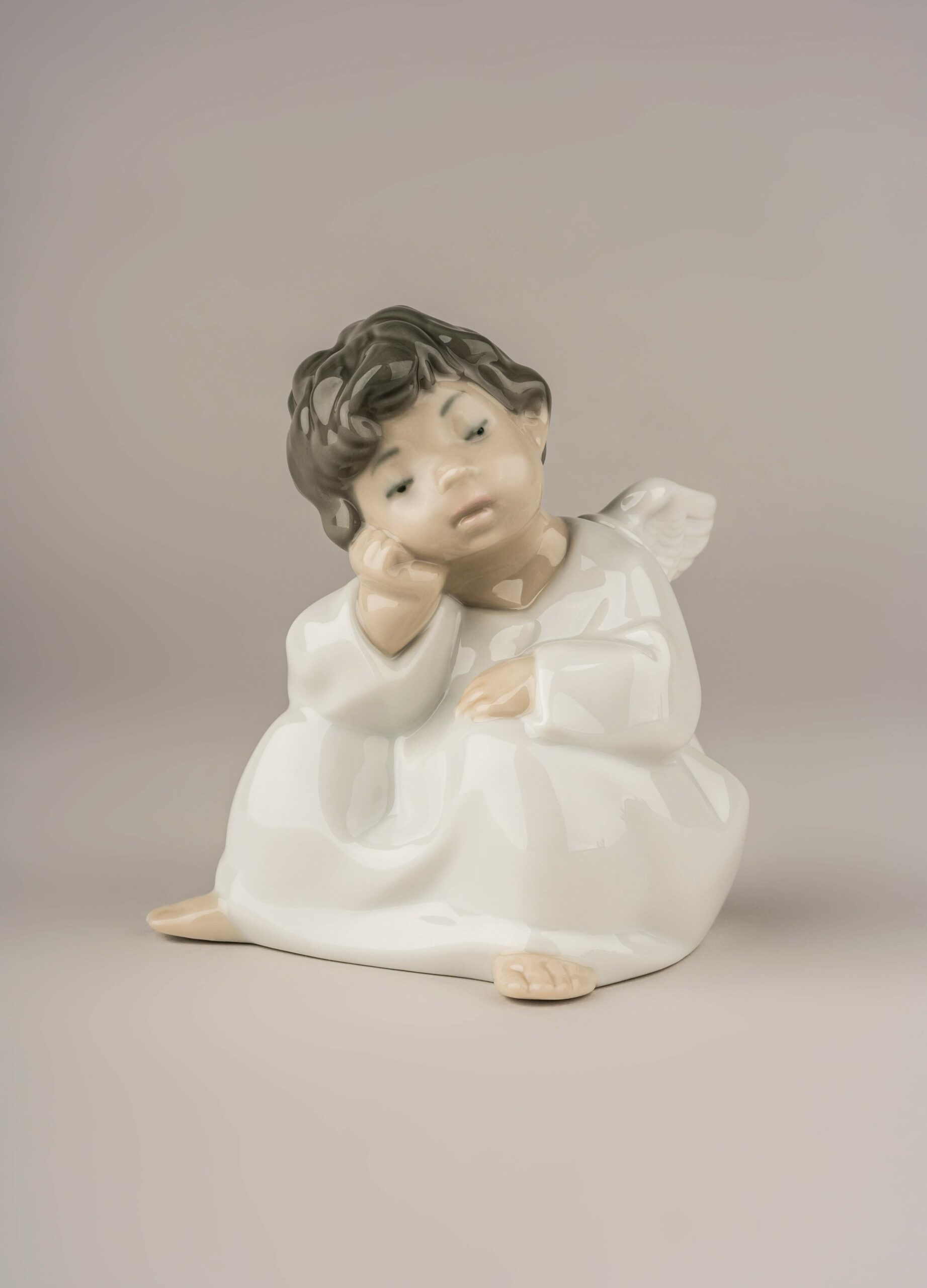 Angel Thinking Figurine 9 Angel Thinking Figurine 9