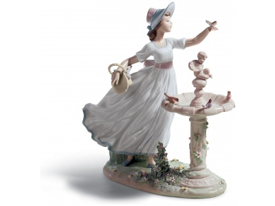 Spring Joy Girl Figurine