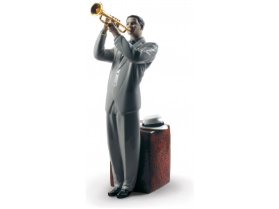 Jazz Trumpeter Figurine