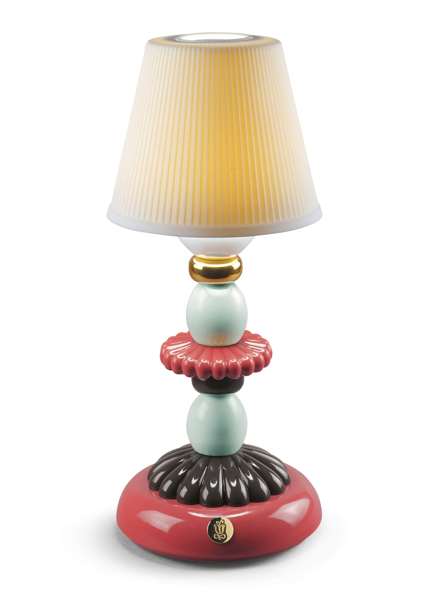 Lotus Firefly Golden Fall Table Lamp. Red Coral 3 Lotus Firefly Golden Fall Table Lamp. Red Coral 3