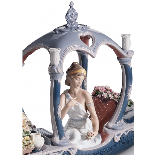 Gondola of Love goddess Sculpture. Limited Edition 5