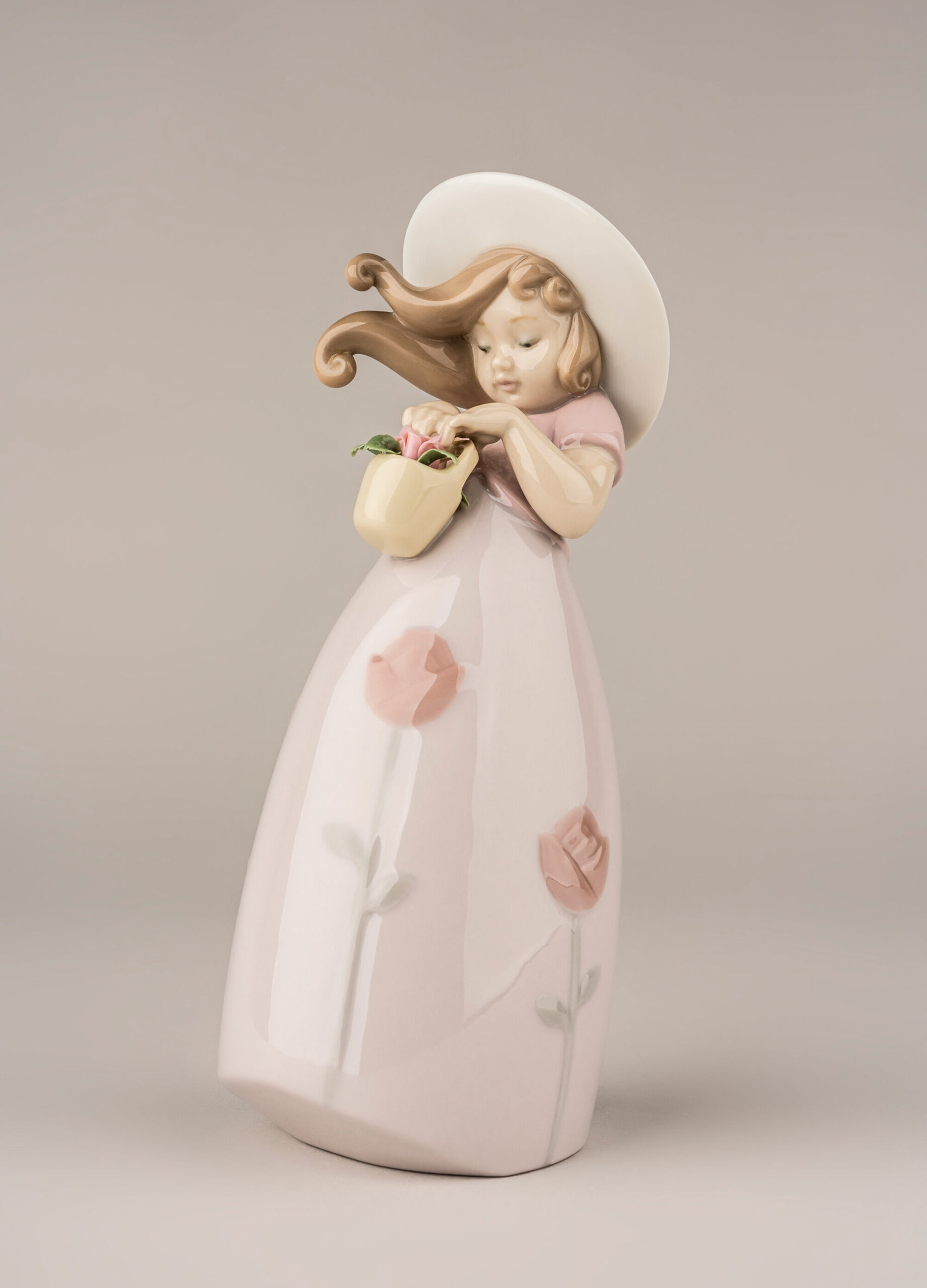 Little Rose Girl Figurine 8 Little Rose Girl Figurine 8