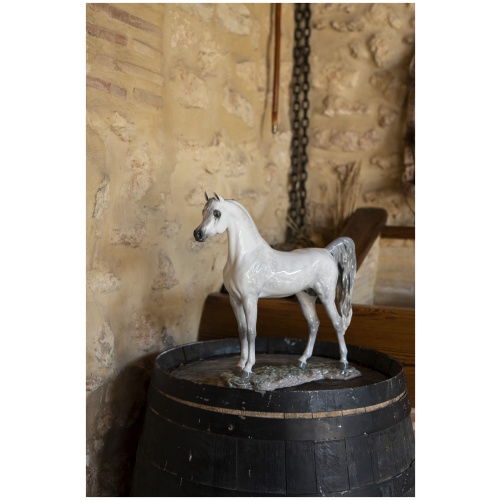 Arabian Pure Breed Horse Figurine. Limited Edition 7