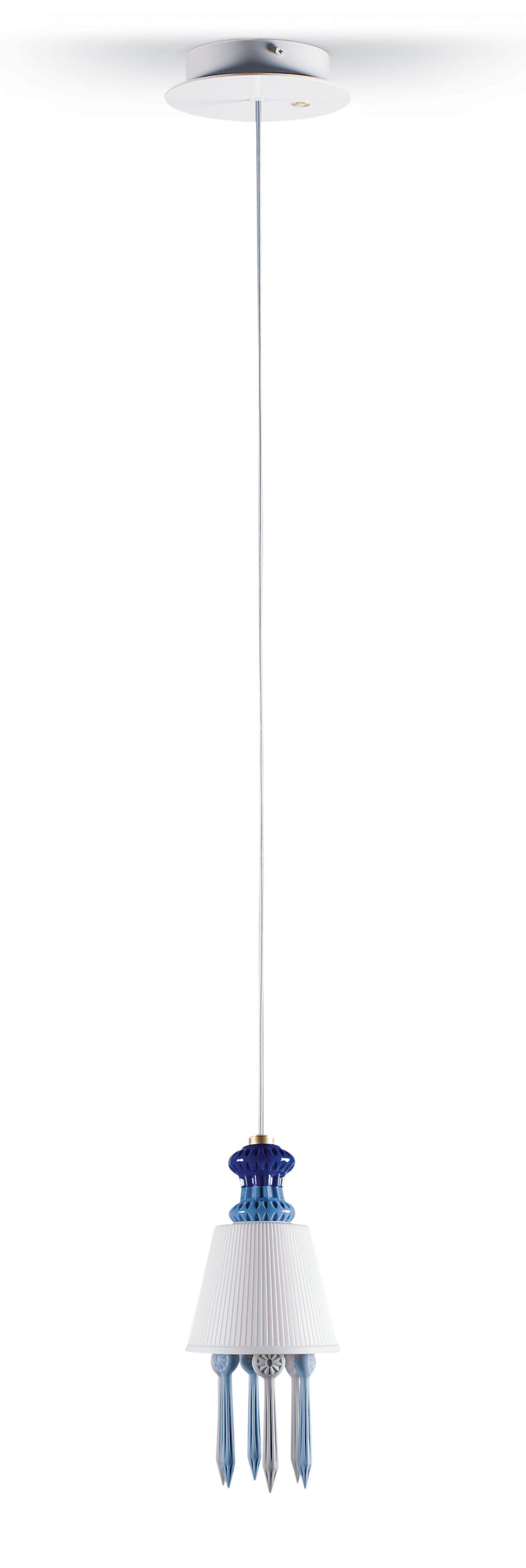 Belle de Nuit Ceiling Lamp with Lithophane. Blue (CE/UK) 3 Belle de Nuit Ceiling Lamp with Lithophane. Blue (CE/UK) 3