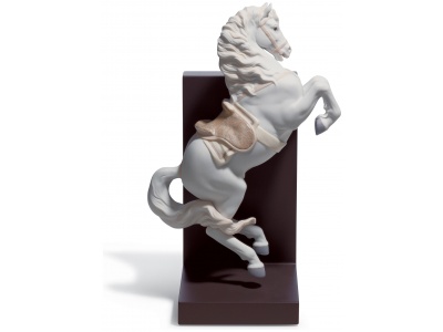 Horse on Courbette Figurine