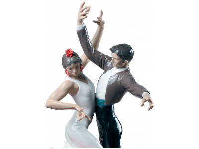 Flamenco dancers Couple Figurine