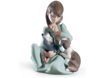 Cat Nap Girl Figurine