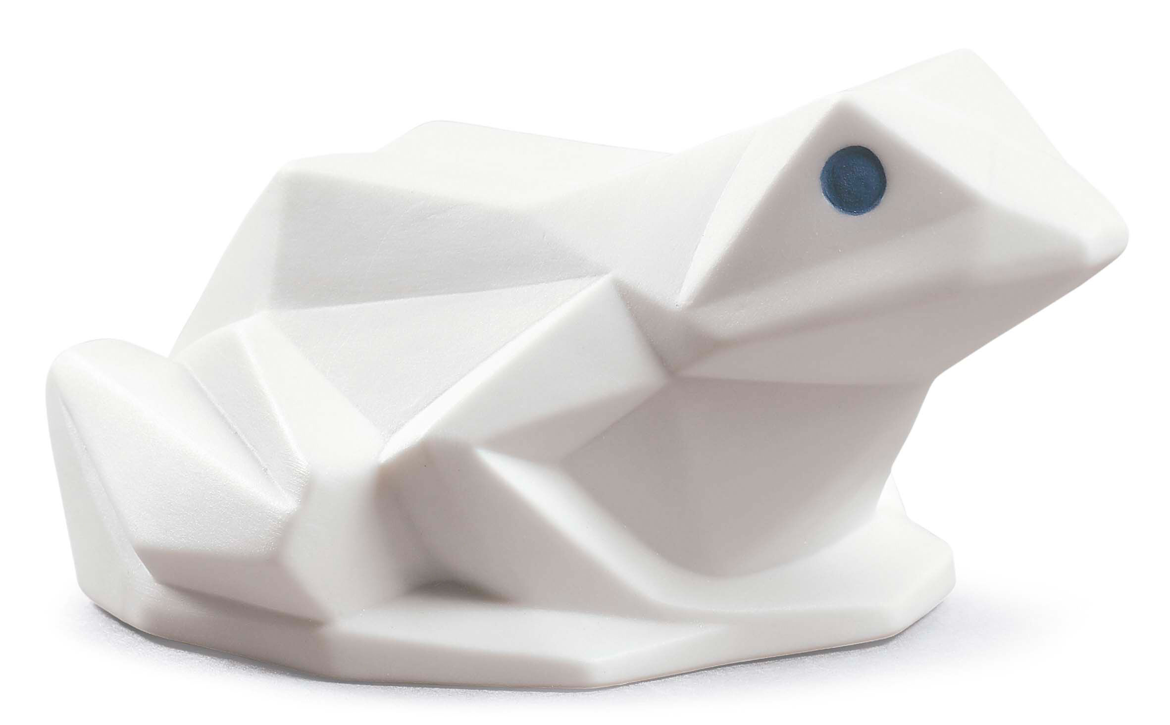 Frog Figurine. Matte White 3 Frog Figurine. Matte White 3