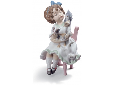 My Little Family Girl Figurine