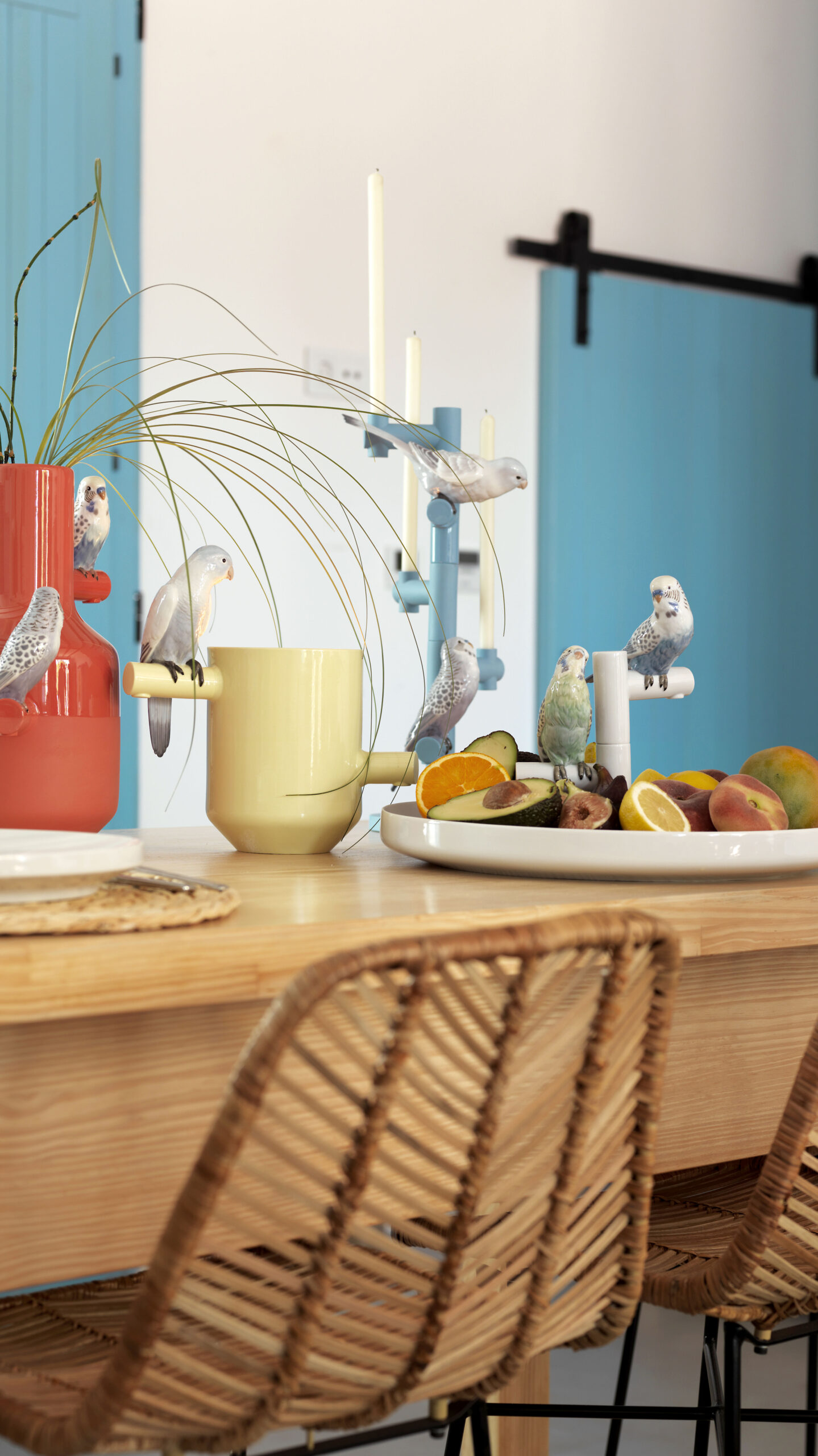 Parrot Romance Plate 5 Parrot Romance Plate 5