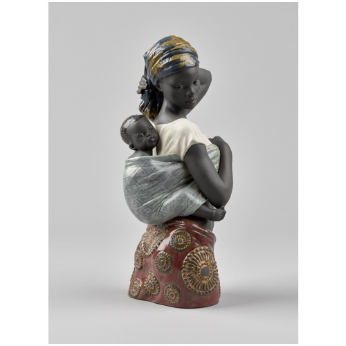 African Bond Mother Figurine 8