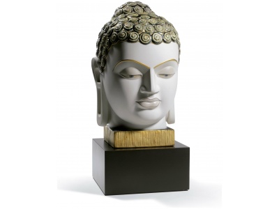 Buddha II (golden and blue)