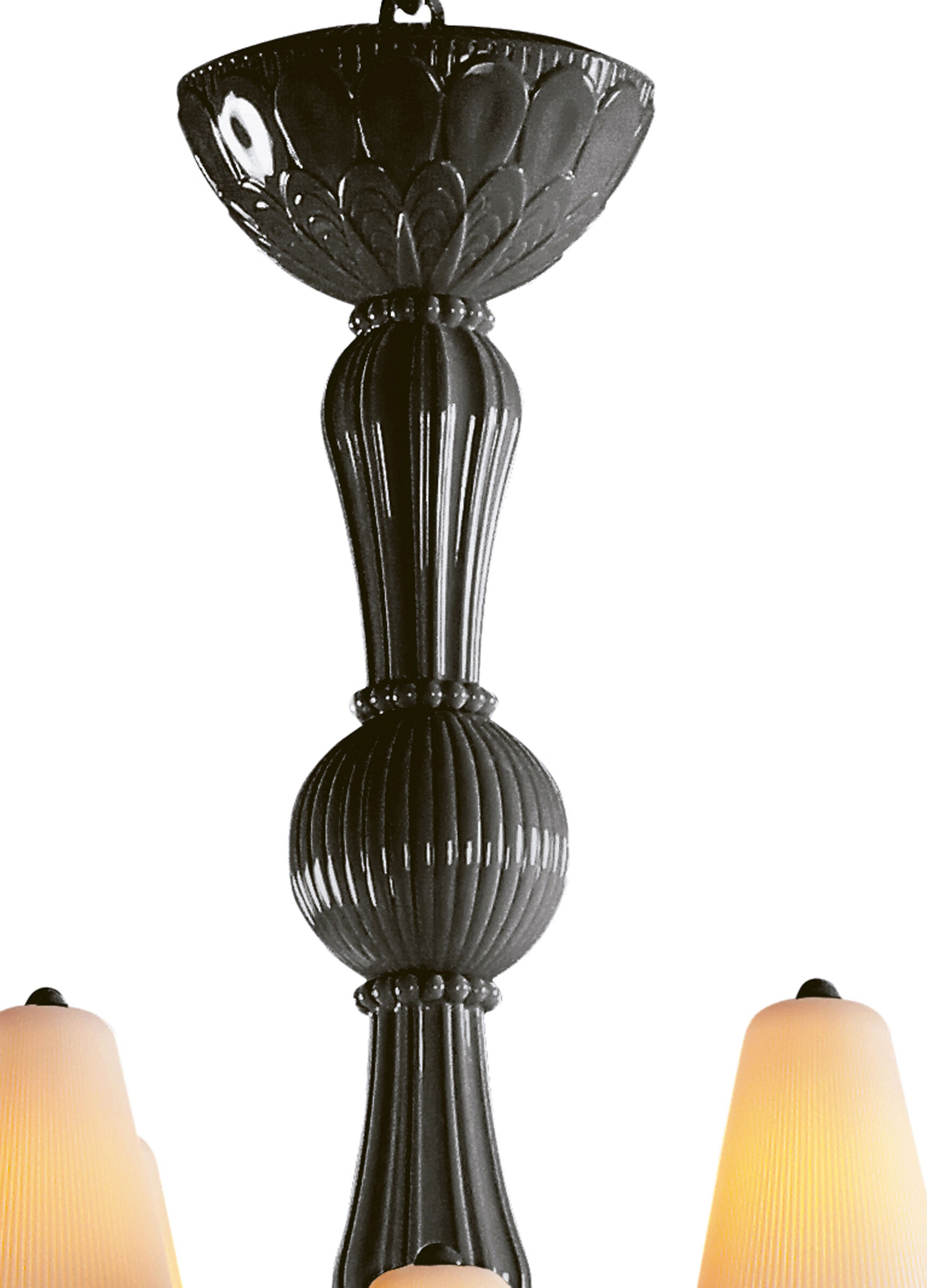 Ivy and Seed 20 Lights Chandelier. Medium Model. Absolute Black (CE/UK) 6 Ivy and Seed 20 Lights Chandelier. Medium Model. Absolute Black (CE/UK) 6