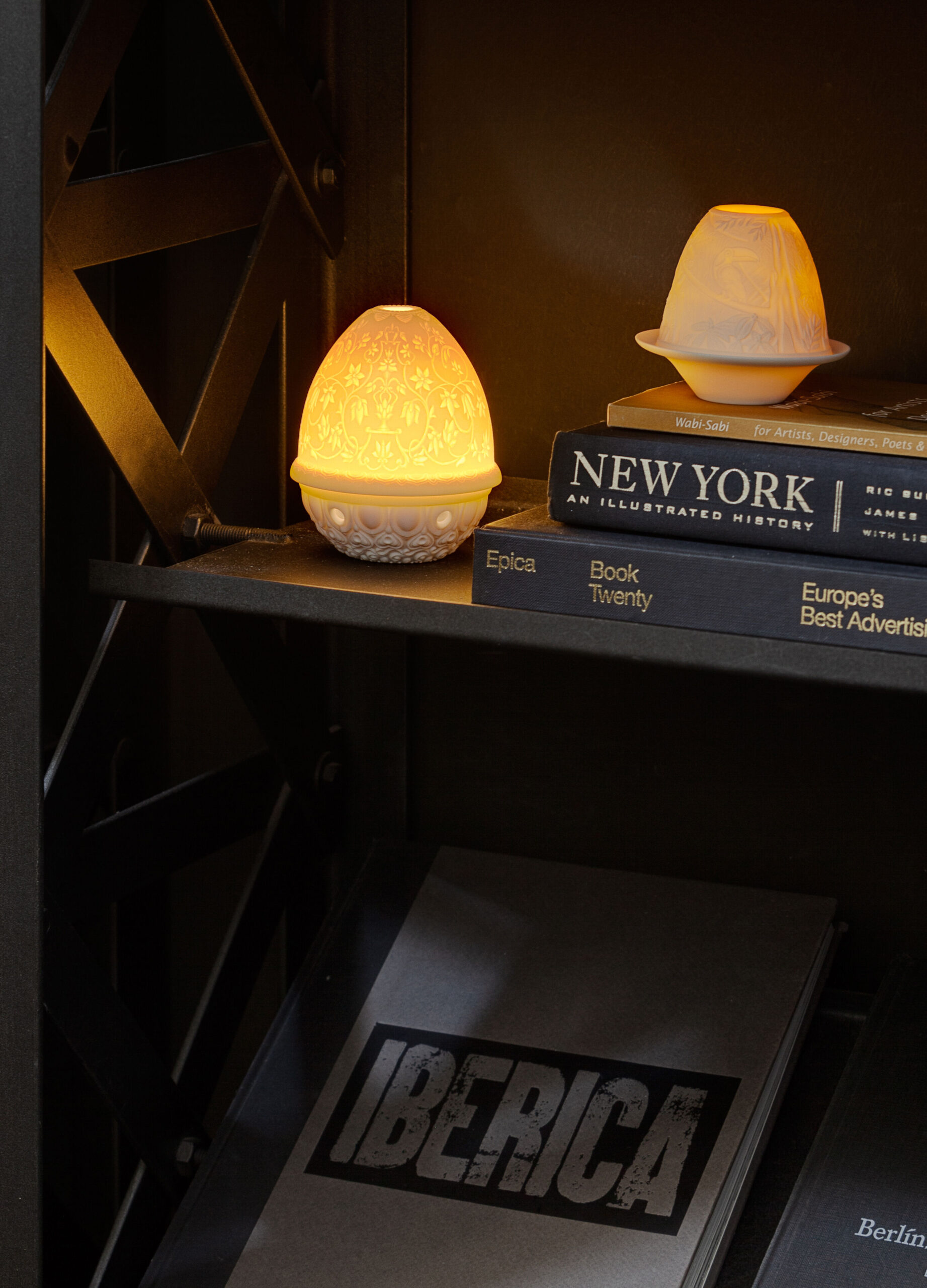 Toucans Lithophane with Plate 6 Toucans Lithophane with Plate 6