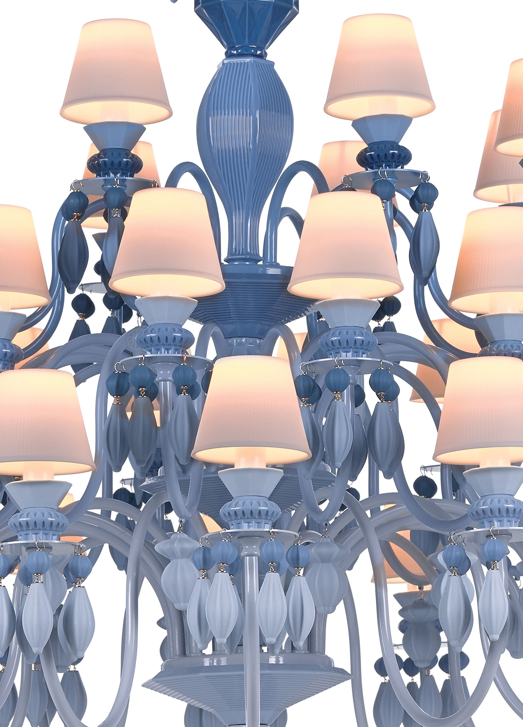 Belle de Nuit 40 Lights Chandelier. Blue (CE/UK) 5 Belle de Nuit 40 Lights Chandelier. Blue (CE/UK) 5