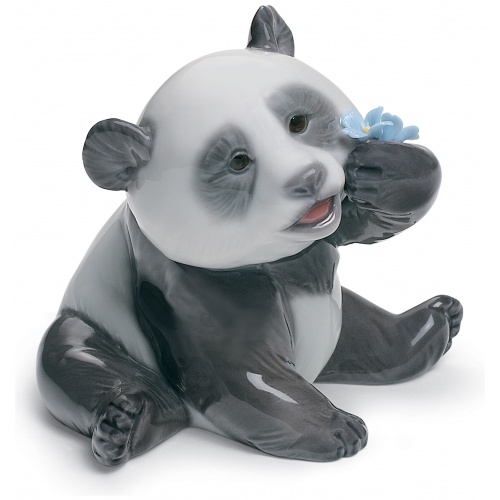 A Happy Panda Figurine 4