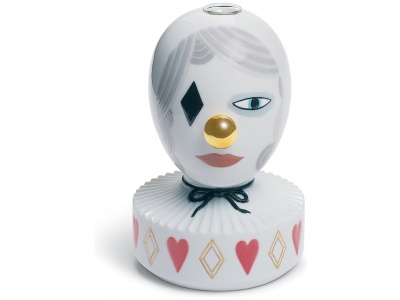 The Masquerade II Bud Vase. By Jaime Hayon. Golden Lustre