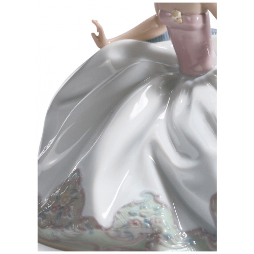 At The Ball Woman Figurine 8