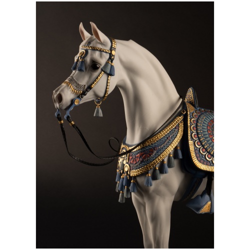 Arabian Pure Breed Horse Sculpture. Limited Edition 9