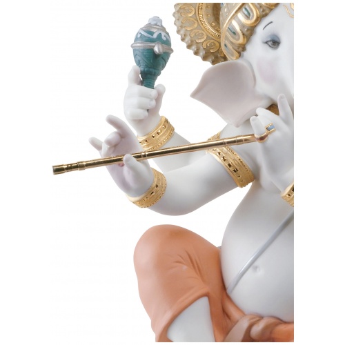 Bansuri Ganesha Figurine. Limited Edition 8