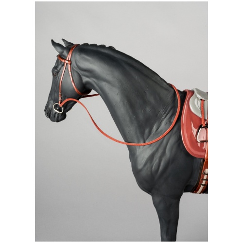 English Purebred Horse Sculpture 10