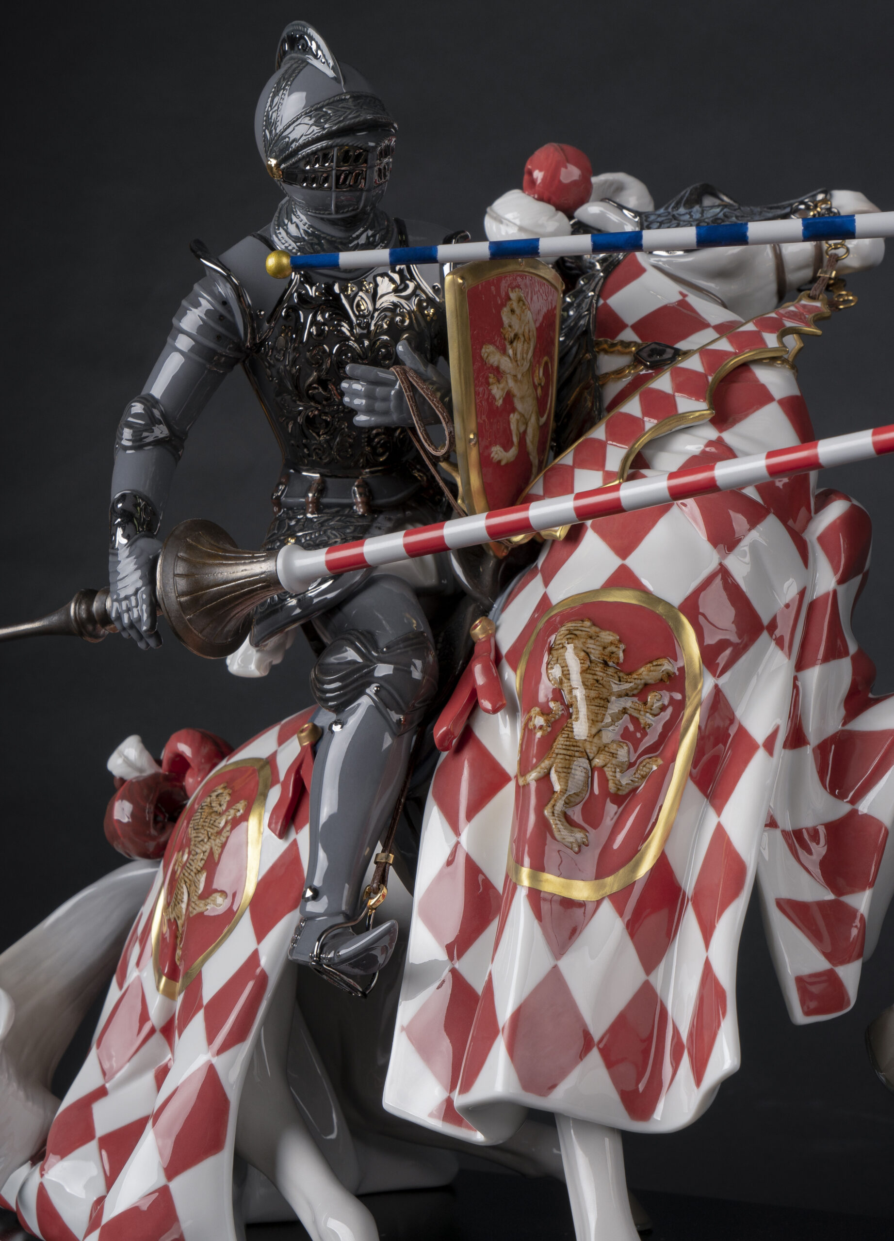 Medieval Tournament Sculpture. Limited Edition 6 Medieval Tournament Sculpture. Limited Edition 6
