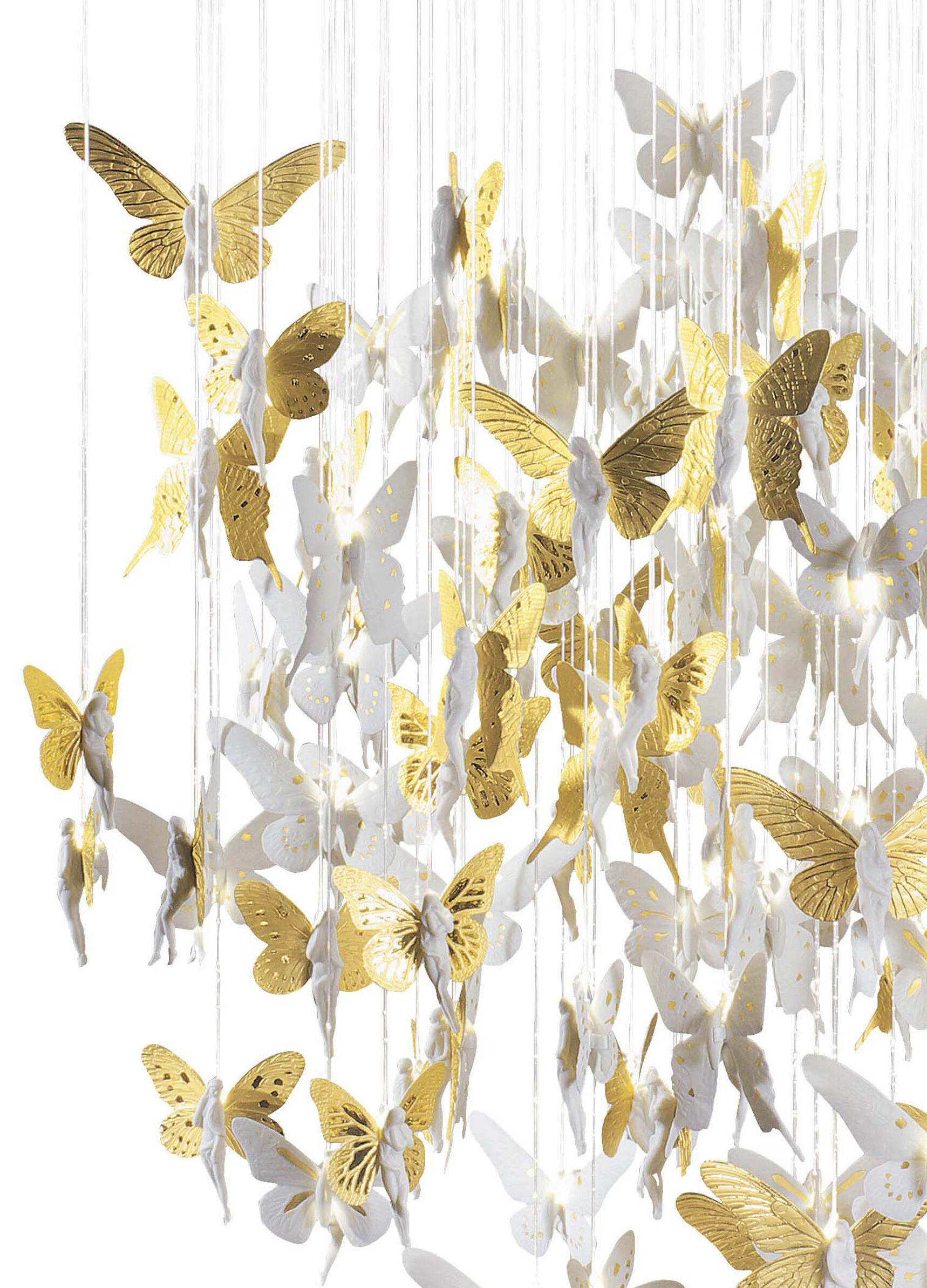 Niagara Chandelier 1.10m. Golden Luster (CE/UK) 5 Niagara Chandelier 1.10m. Golden Luster (CE/UK) 5