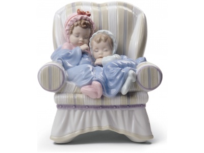 My Two Little Treasures Children Figurine