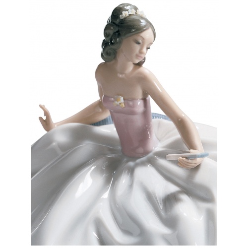 At The Ball Woman Figurine 6