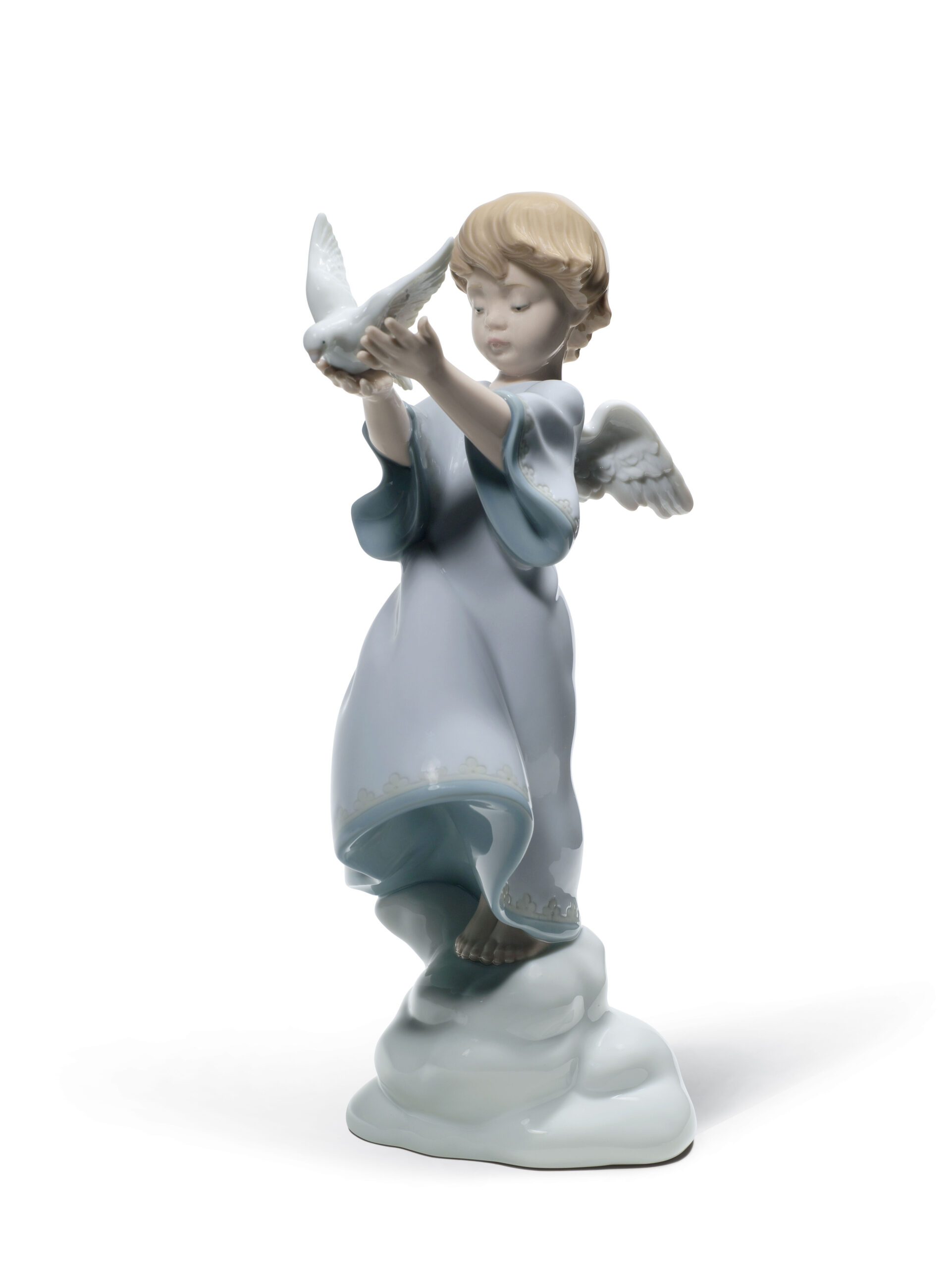 Peace on Earth Angel Figurine 3 Peace on Earth Angel Figurine 3