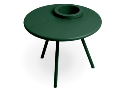 Bakkes Planter/ side table Emerald green