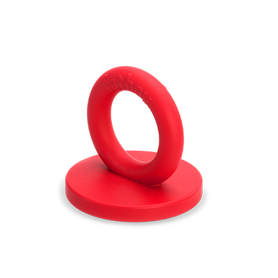 Mag-van-alles Wall hook Red 3 Mag-van-alles Wall hook Red 3