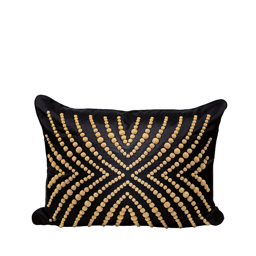 Coutard beaded large cushion 3 Coutard beaded large cushion 3