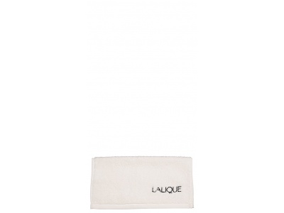 Lalique embroidered square towel
