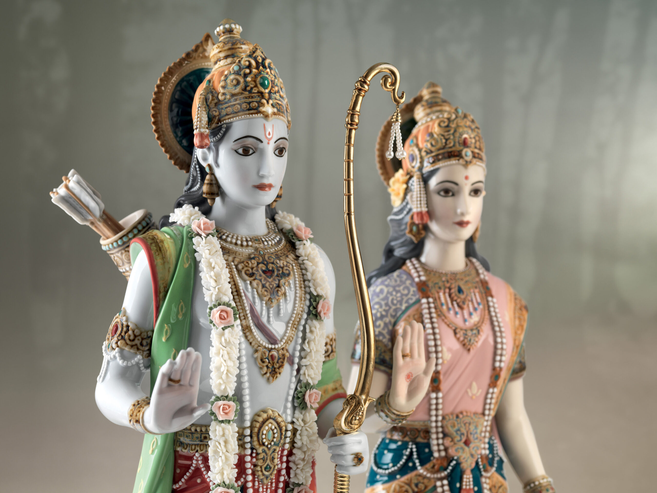 Rama and Sita Sculpture. Limited Edition 5 Rama and Sita Sculpture. Limited Edition 5