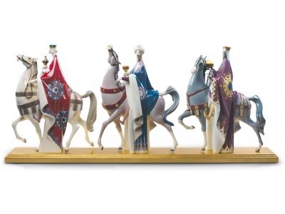 Kings Melchior, Gaspar and Balthasar Sculpture. Limited Edition