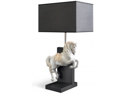 Horse on Courbette Table Lamp (UK)