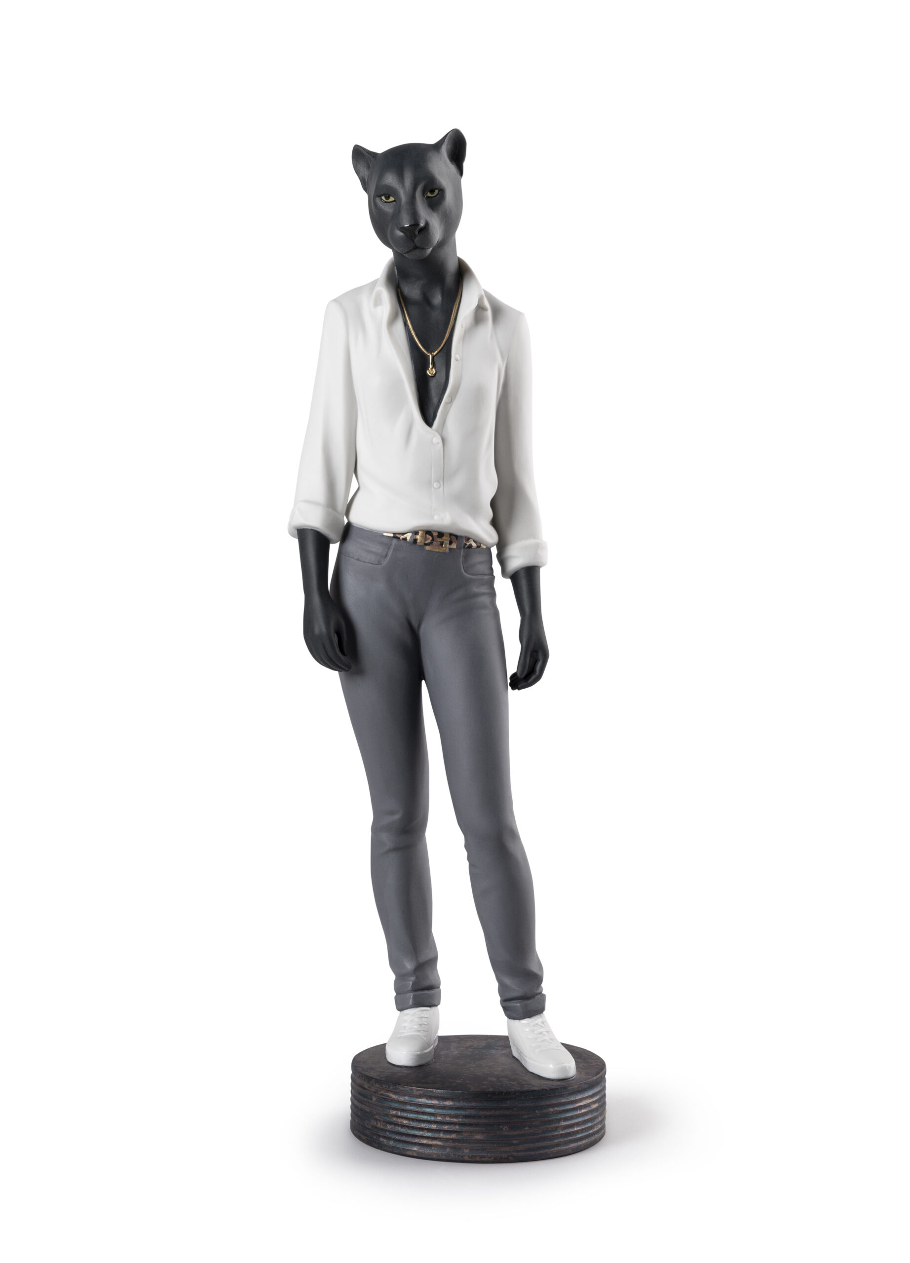 Panther Woman Figurine 3 Panther Woman Figurine 3