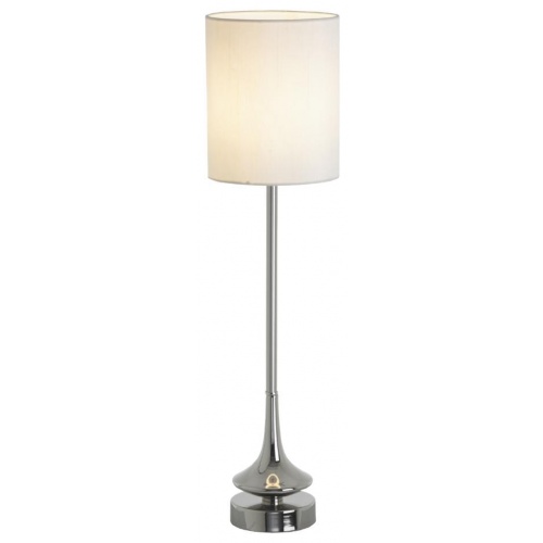 RV Astley Abdie Nickel Table lamp - Chelsea Design