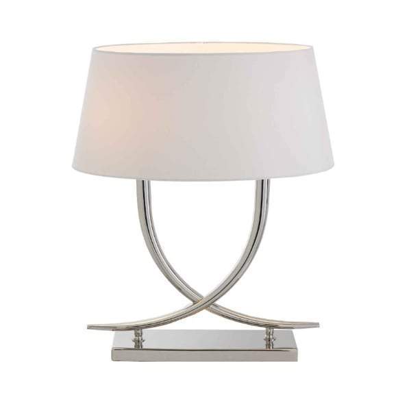 Arianna Nickel Twin Arm Curved Table Lamp 3 Arianna Nickel Twin Arm Curved Table Lamp 3