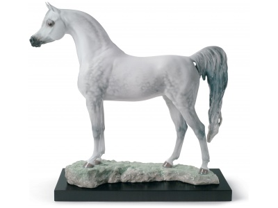 Arabian Pure Breed Horse Figurine. Limited Edition 3
