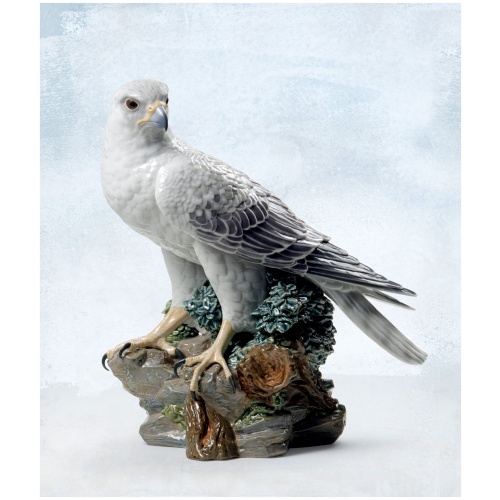 Gyrfalcon Sculpture. Limited Edition 8