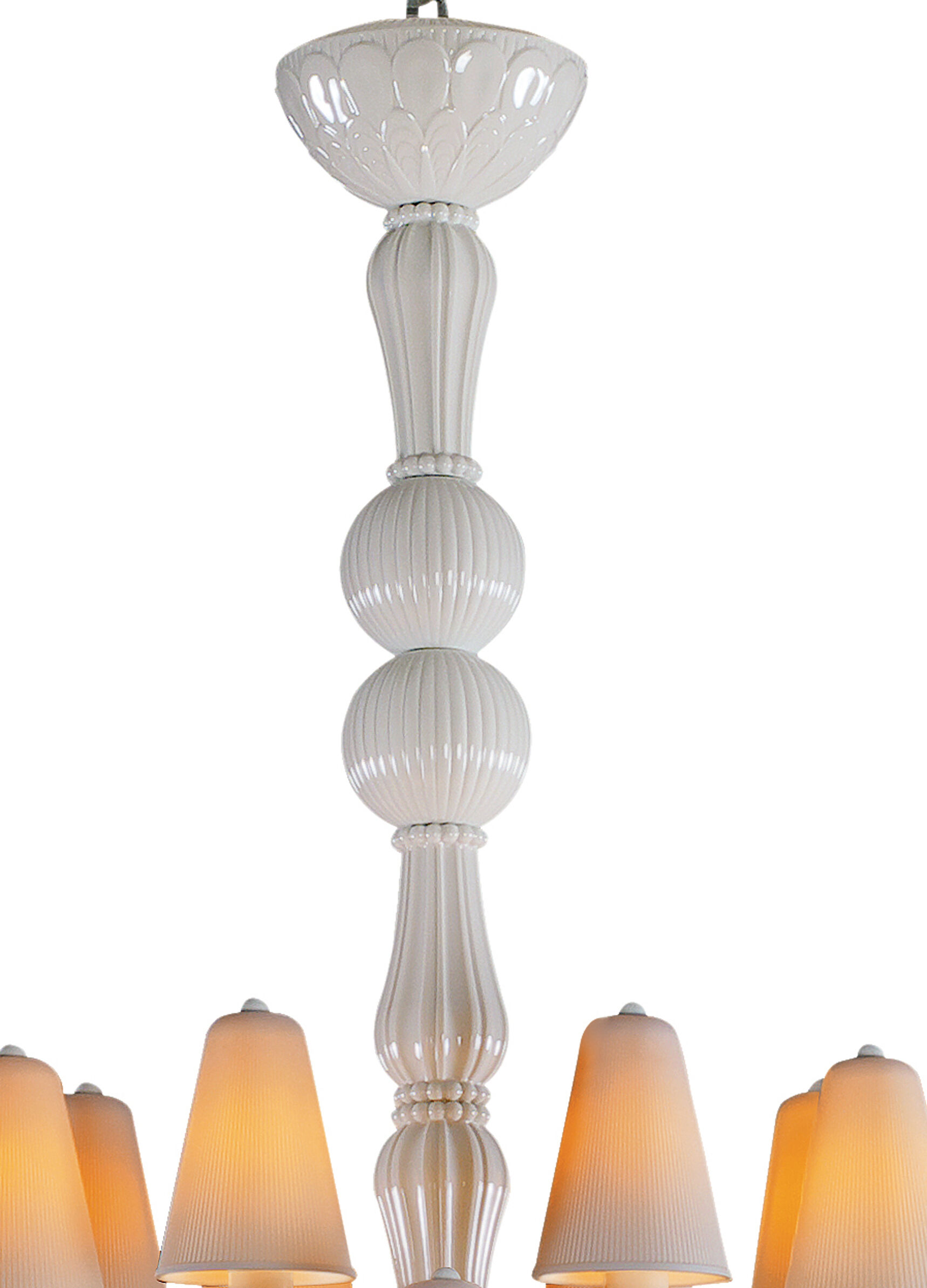 Ivy and Seed 32 Lights Chandelier. Large Model. White (CE/UK) 6 Ivy and Seed 32 Lights Chandelier. Large Model. White (CE/UK) 6