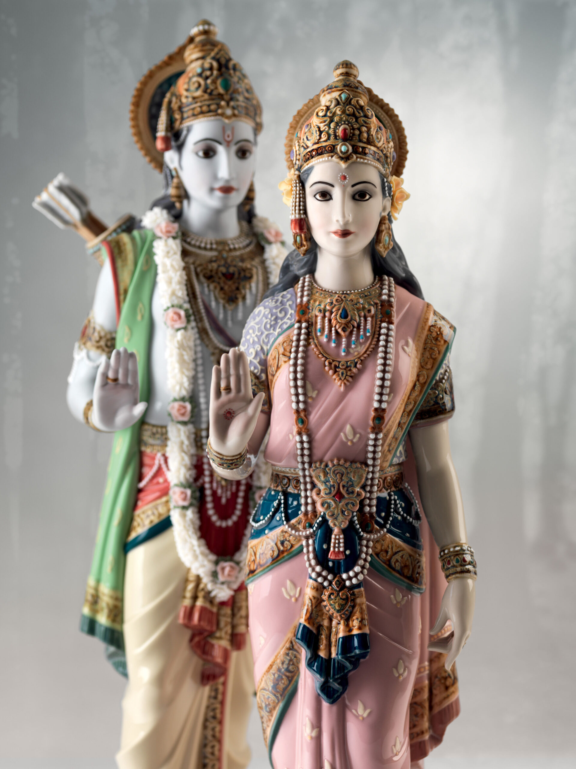 Rama and Sita Sculpture. Limited Edition 6 Rama and Sita Sculpture. Limited Edition 6