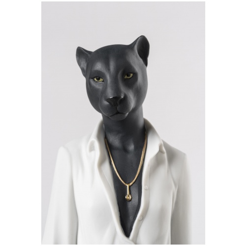 Panther Woman Figurine 8