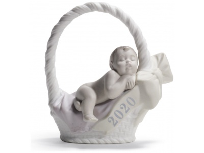 Born in 2020 Girl Figurine