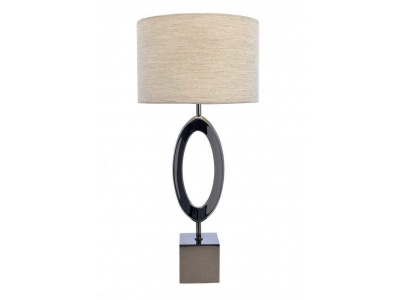 Black Nickel ‘O’ Lamp